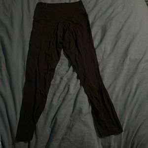 Aerie Black Crossover Leggings